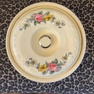 Homer Laughlin Oven Safe Casserole w/Cover 1930